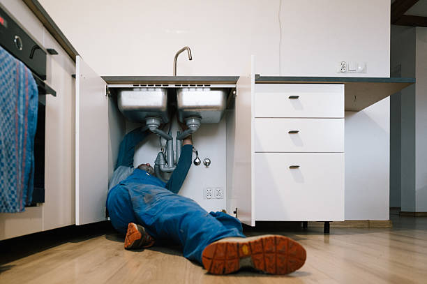 Professional Leak Detection technician working in Linden, NC